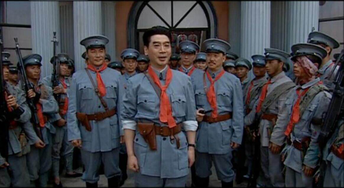 包邮男款国军演出服南昌起义军装国民时期士兵军官民族服装