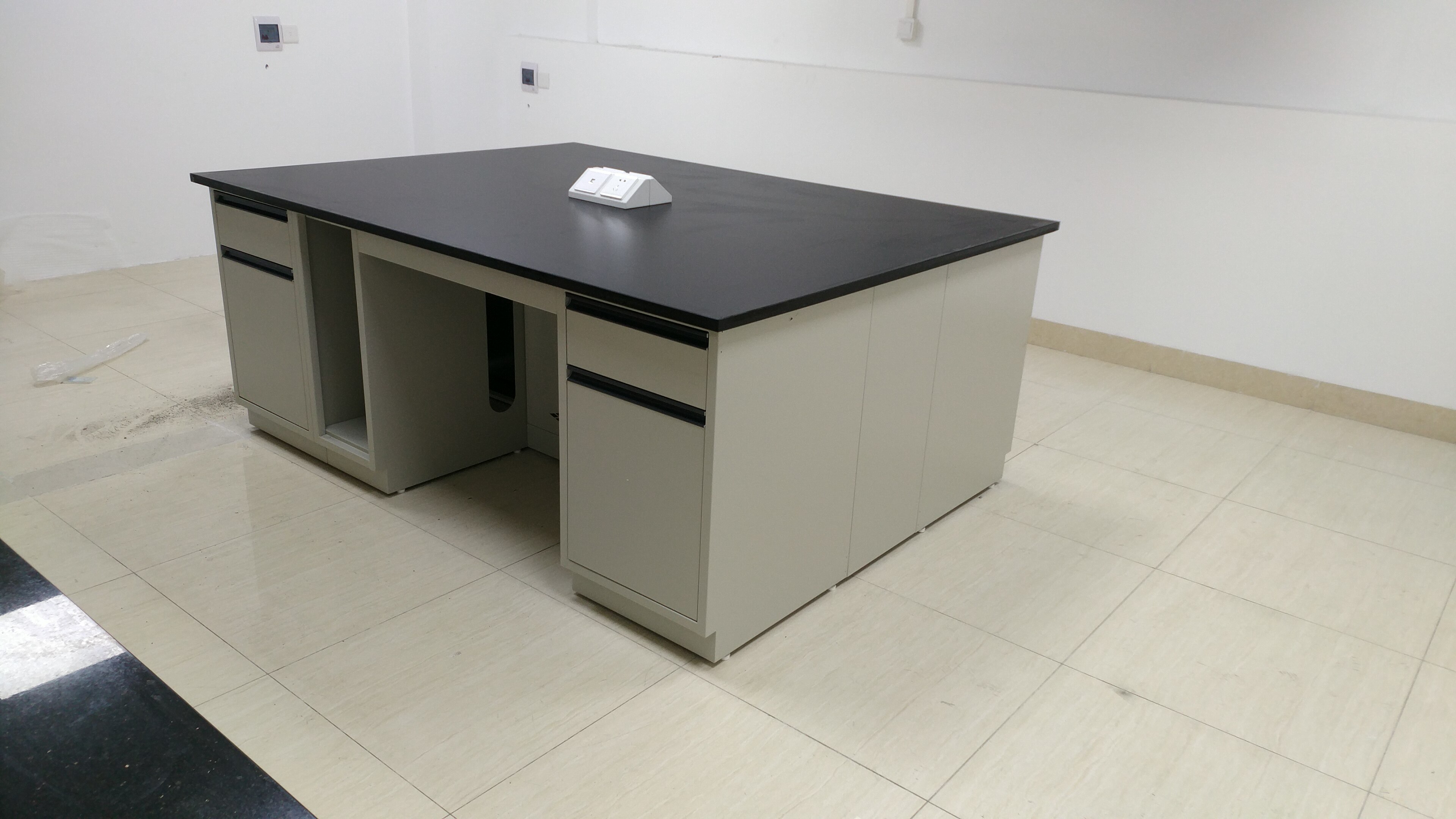 实验中央操作台边台广州钢木实验台