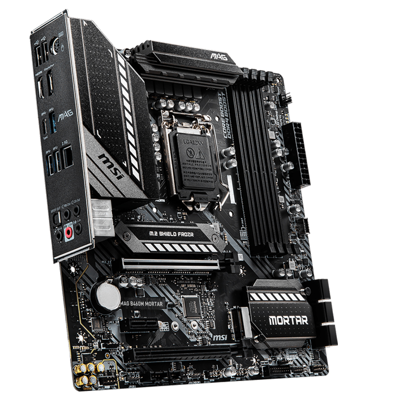 微星b460m迫击炮mortar技嘉b460m搭104001060010700兼容黑苹果