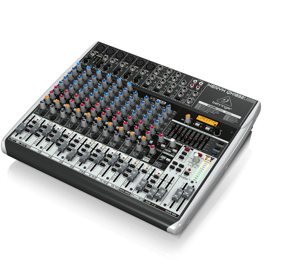 新浦电声behringer百灵达qx1832usb调音调音台