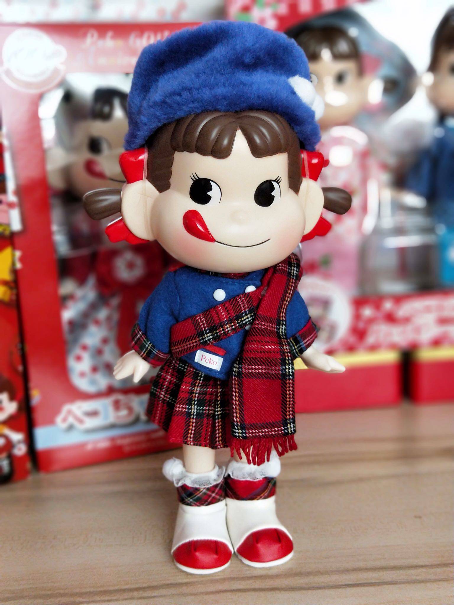 日本直邮国内现货不二家英国服装牛奶人偶摆件其他模型玩具