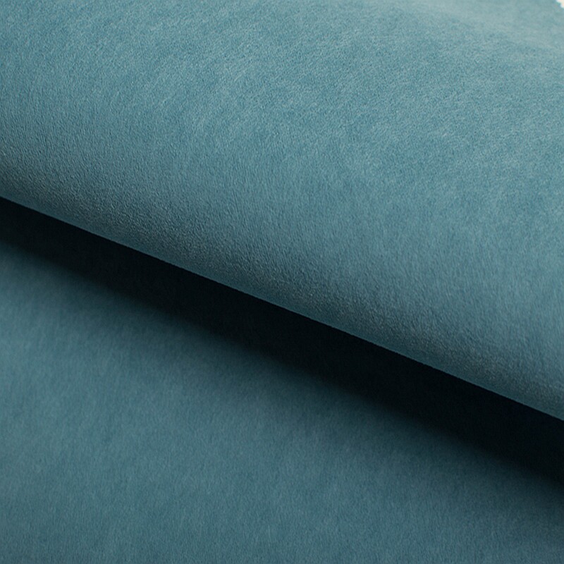 羊绒墙布雾霾蓝纯纯色孔雀现代轻奢背景墙无缝无缝墙布