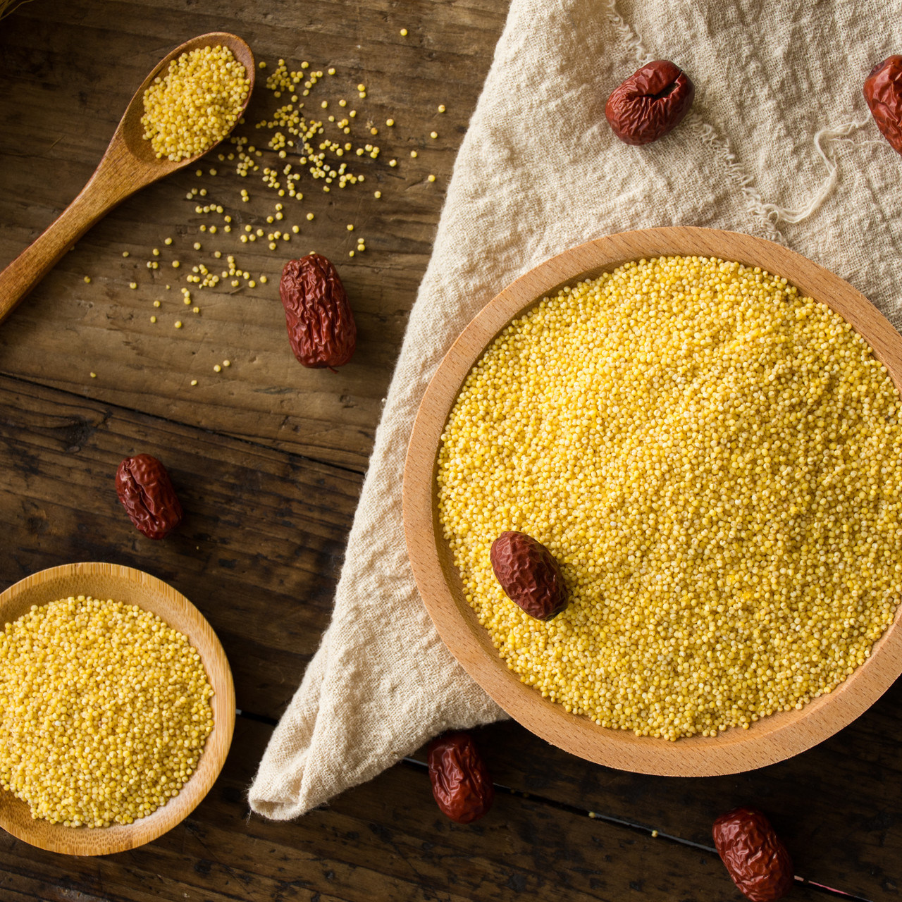 大黄黏米盛世北疆东北黑土地特产农家自产2斤小米