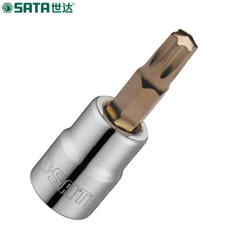 世达五金工具6.3mm梅花形内六方内六角旋具套筒批头子螺丝刀21101