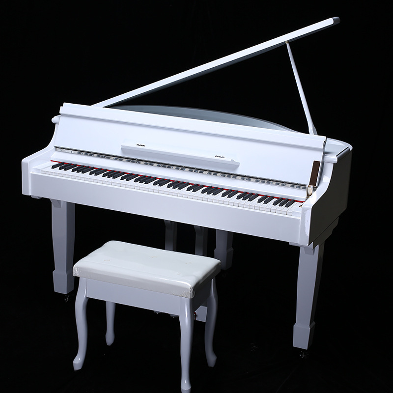 钢琴重锤力度三角考级延音弱音平衡踏板智能电子琴