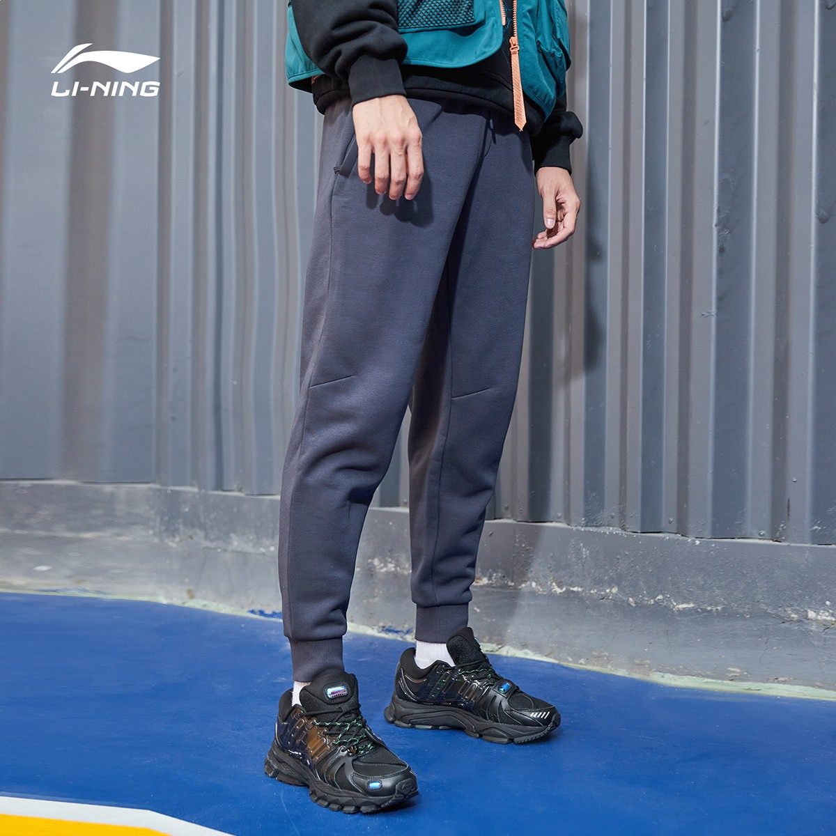 李宁卫裤男士2020新款badfive篮球系列裤子收口运动长裤