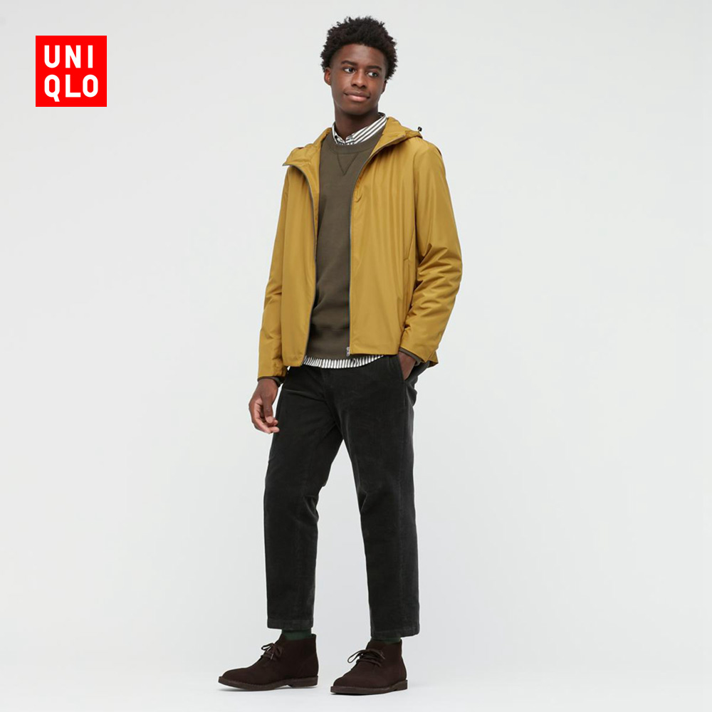 优衣库 男装 拉链连帽外套(柔滑针织衬里) 439580 UNIQLO