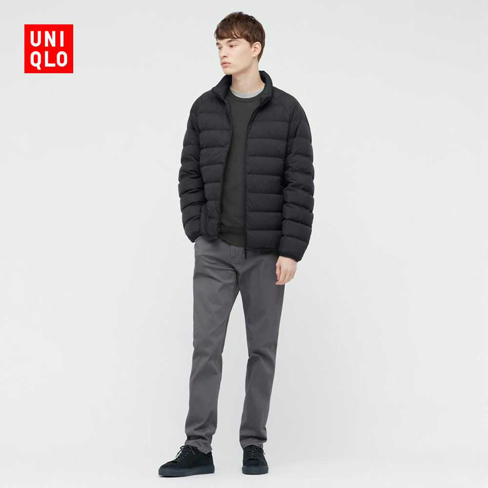 优衣库 男装 高级轻型羽绒茄克(3D CUT 外套轻暖便携防水) 439589
