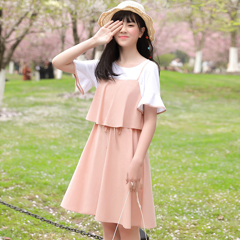 淡黄色长裙法式小众温柔风仙女裙子显瘦小个子连衣裙女夏2020新款