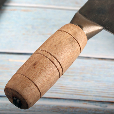 香港代购陈枝记2号桑刀王中式商用锻打厨师专用切片刀厨房刀菜刀