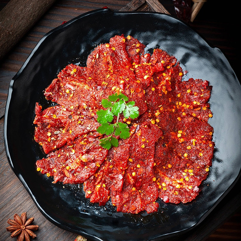 牛肉杀牛麻辣肉片150g袋黑牛排筷子嫩滑烤肉生牛肉