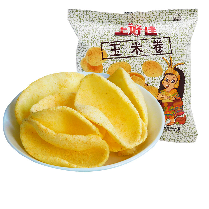上好佳小吃各种大全解馋休闲耐吃玉米宿舍食品膨化食品