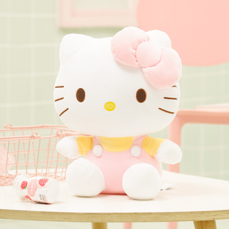澳捷尔正版hellokitty公仔摆件毛绒玩具玩偶抱枕哈喽kitty凯蒂猫