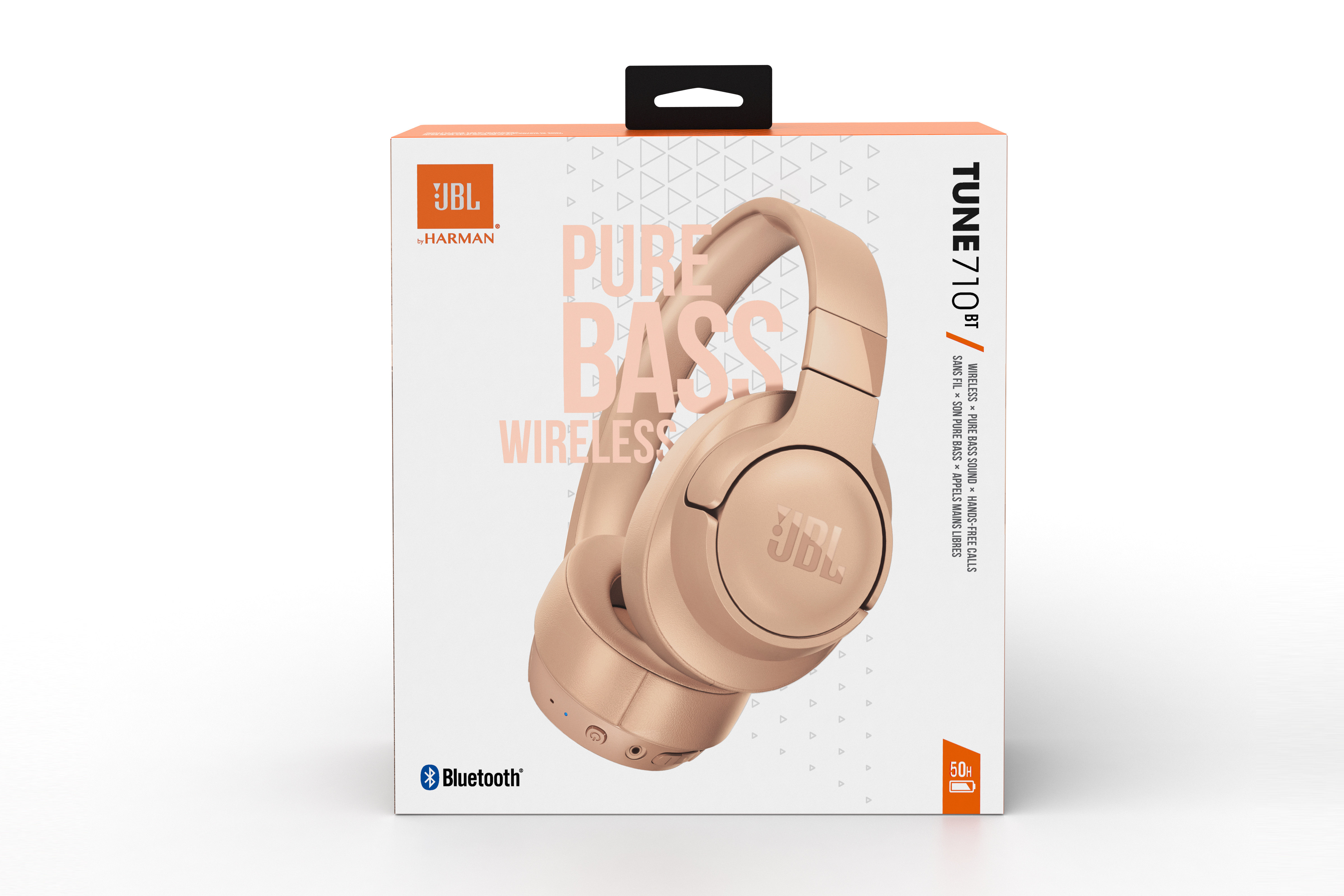 jblt710bt无线蓝牙头戴耳机t760nc主动降噪低音游戏电竞头戴耳机