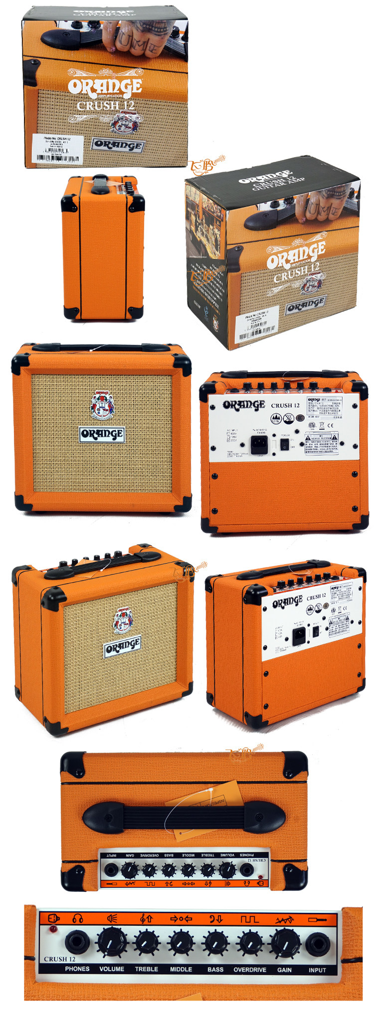 orange橘子crushcr12吉他音箱吉他音箱