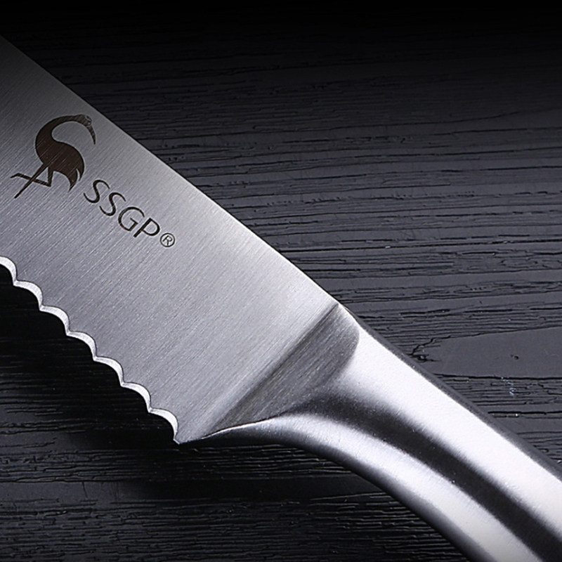 德国ssgp420不锈钢土司面包刀抹蛋糕锯齿刀掉烘焙面包刀