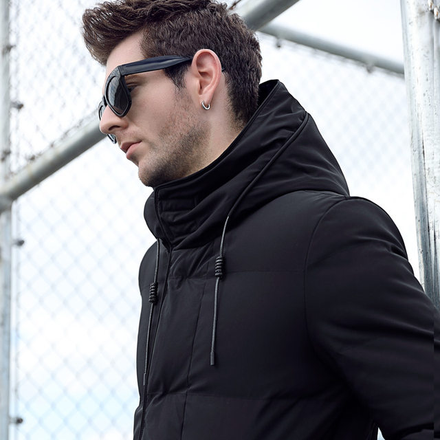 Cotton men's tidal cotton jacket 2020 new autumn and winter thick winter jacket down cotton clothing long section winter Cotton men's tidal cotton jacket 2020 new autumn and winter thick winter jacket down cotton clothing long section winter