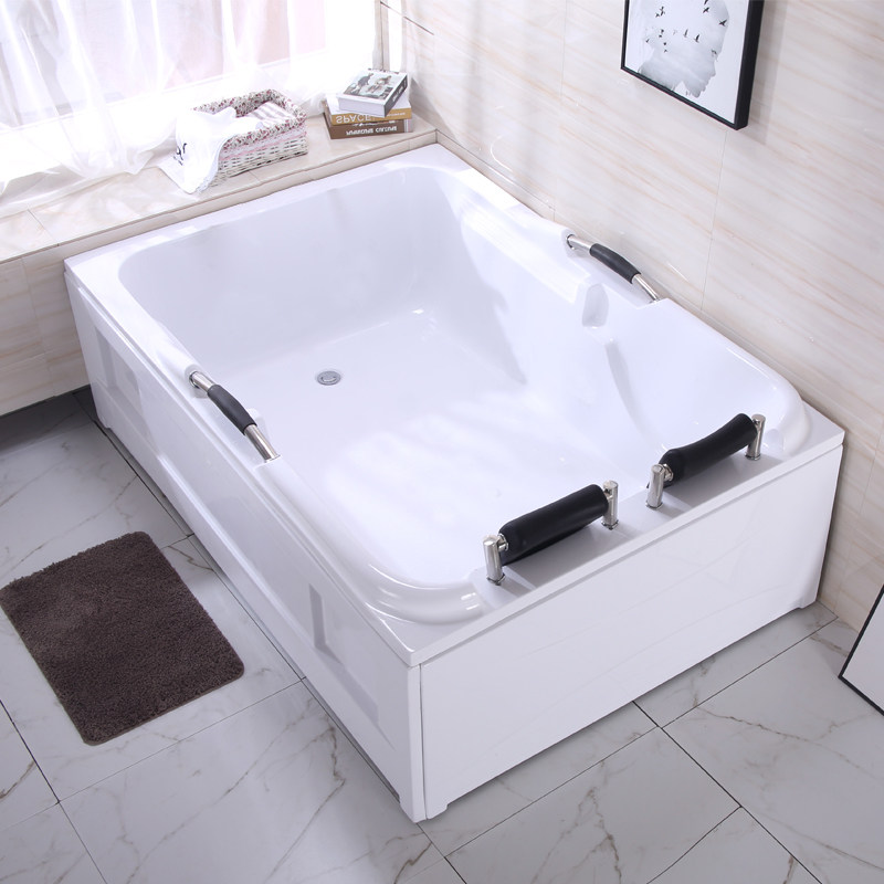 亚克力双人浴缸成人情侣超大浴缸酒店池家用豪华欧式按摩恒温情趣