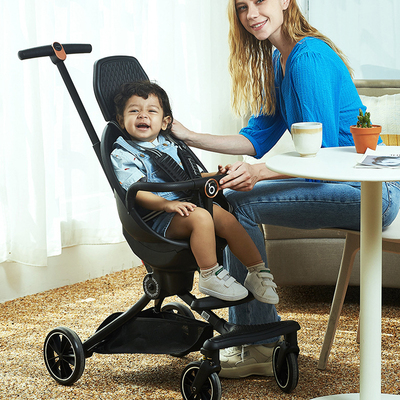 宝宝好v8星空遛娃神器双向可坐可躺轻便折叠v5b婴儿高景观手推车