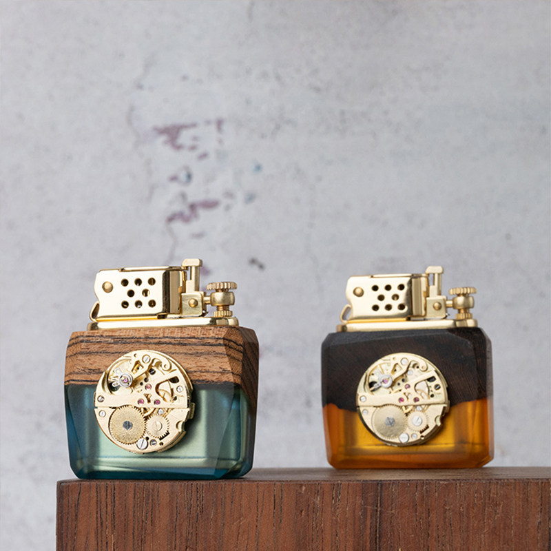 blackbird原创复古男士打火机防风个性礼物男友煤油打火机