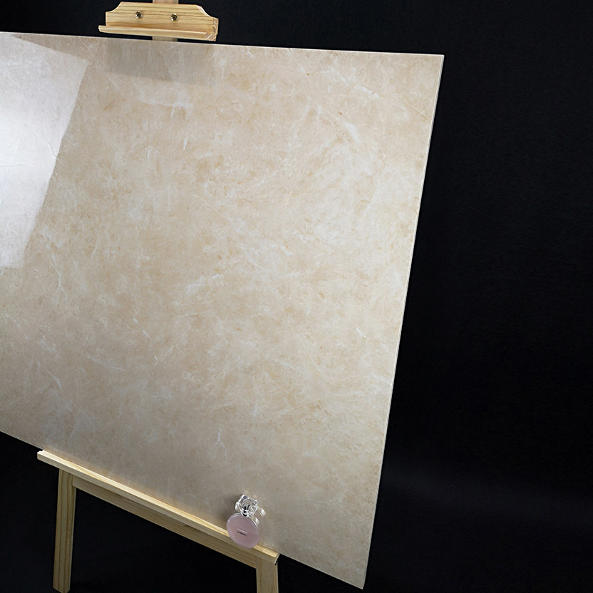 福建三明通体抛光砖米色瓷砖现代墙地砖轻奢奢风玻化砖