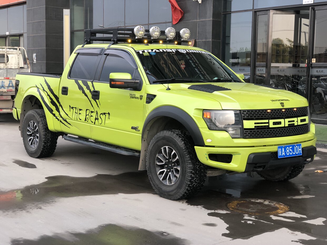 适用于福特猛禽f150车贴拉花ranger装饰江铃域虎皮卡汽车装饰贴