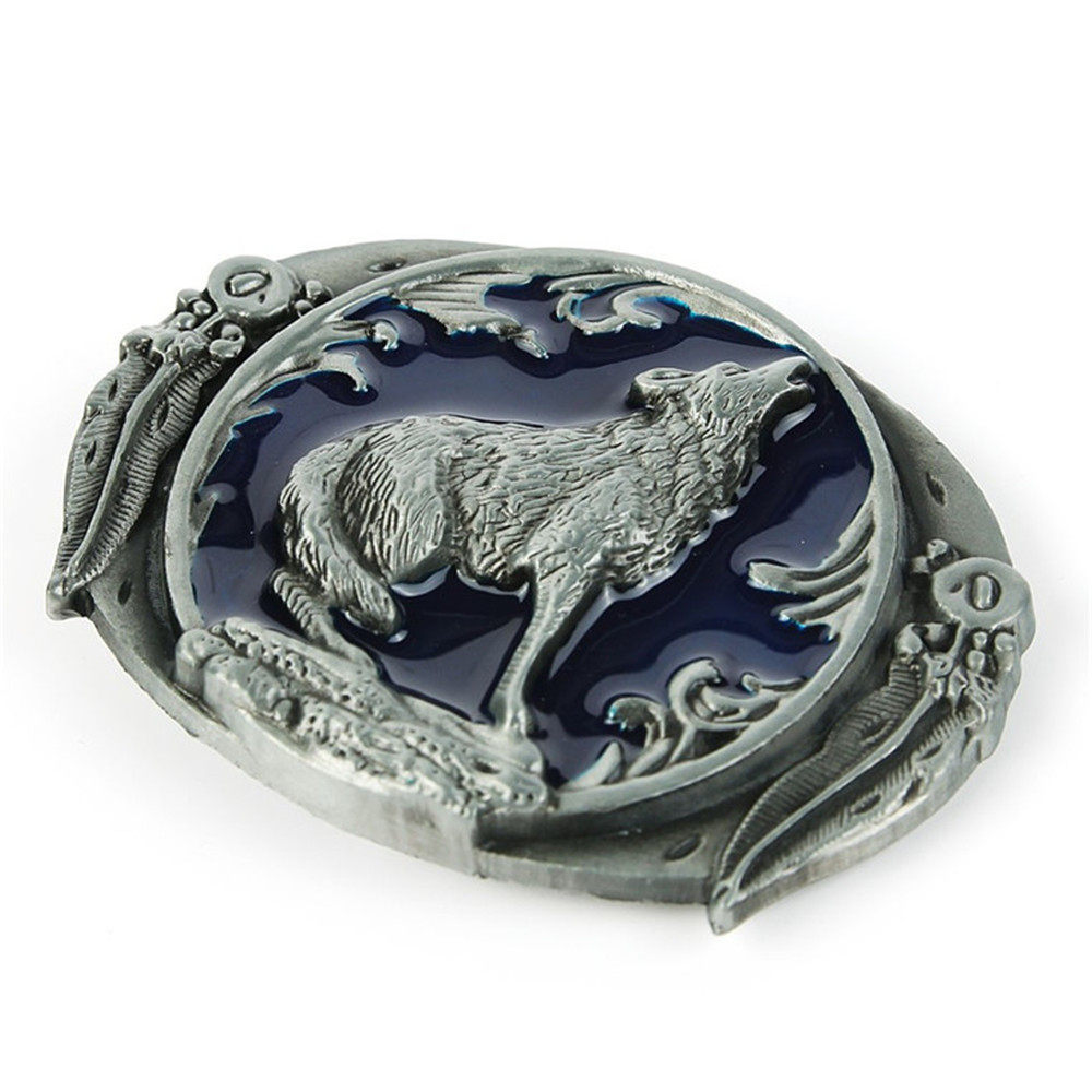 印第安人原住民花纹朝天狼图腾腰带带扣嘻哈牛仔裤韩版潮腰带