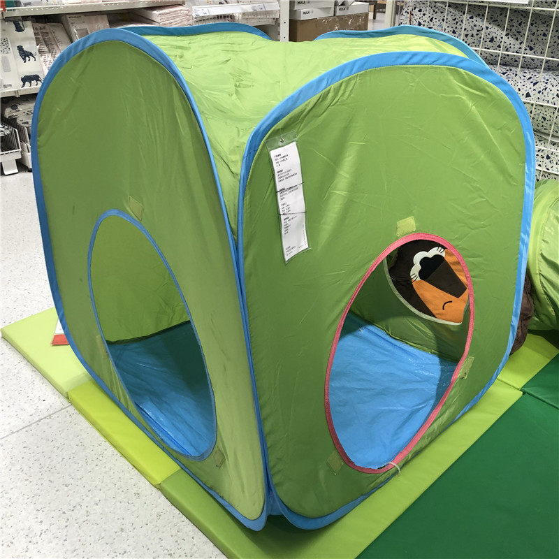 ikea小小小妮宜家国内代购布萨儿童游乐隧道儿童帐篷