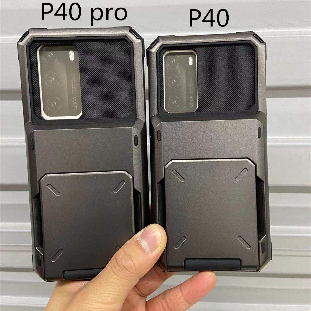 适用于华为p40pro手机翻盖插卡卡壳防摔卡槽零钱手机保护套
