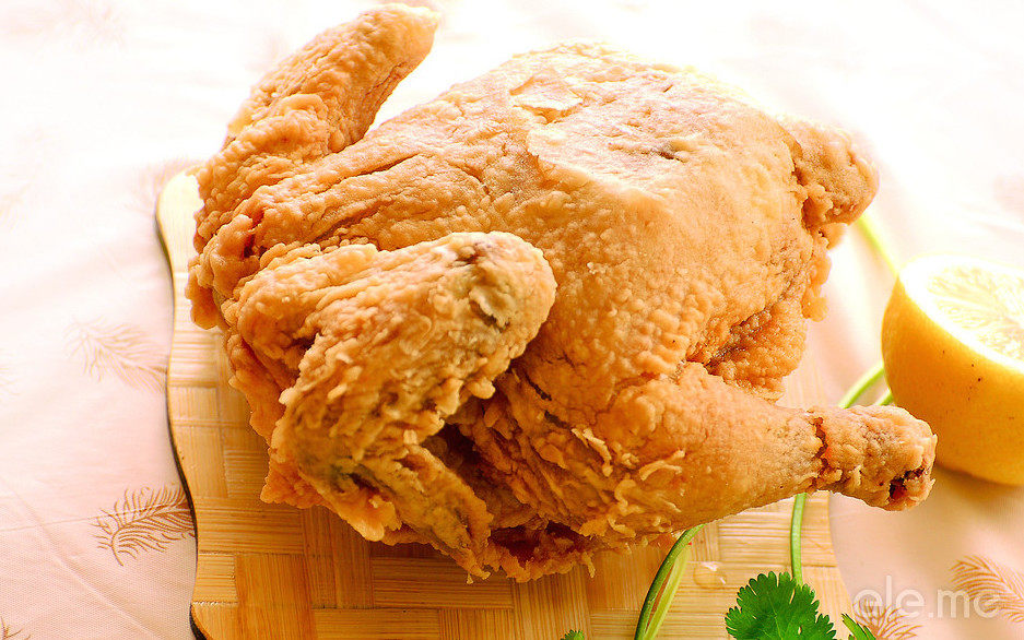 奥尔良烤鸡全鸡炸全整装童子子鸡整鸡