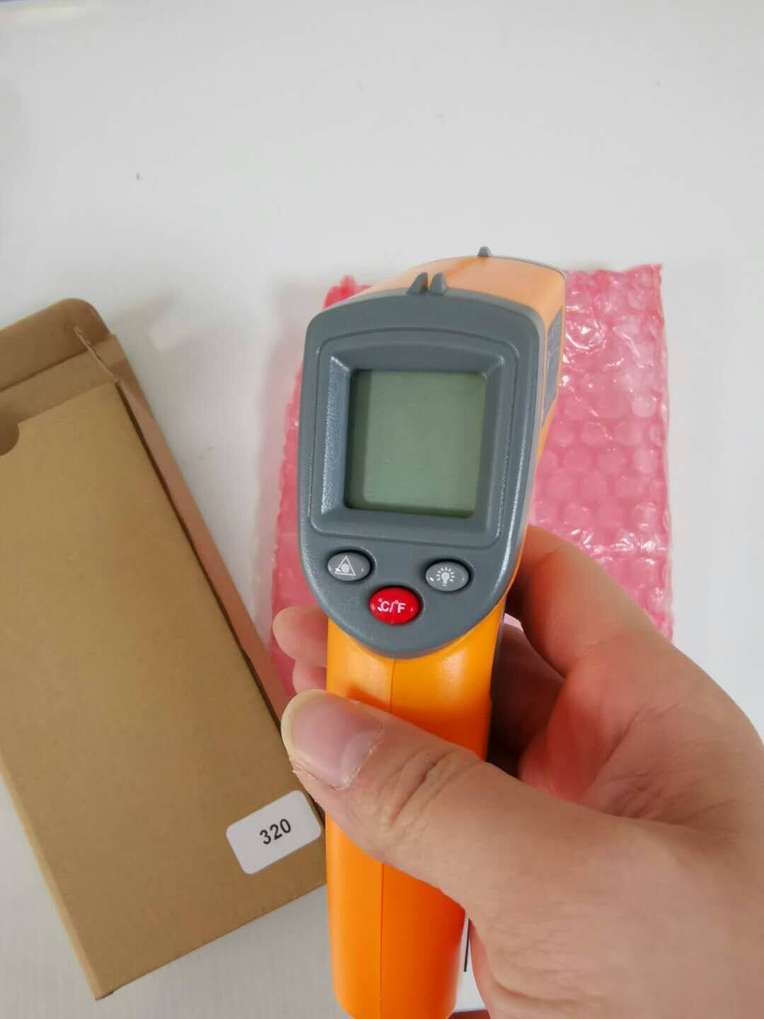 现货测温仪红外线非接触温度测量仪范围-50-360度