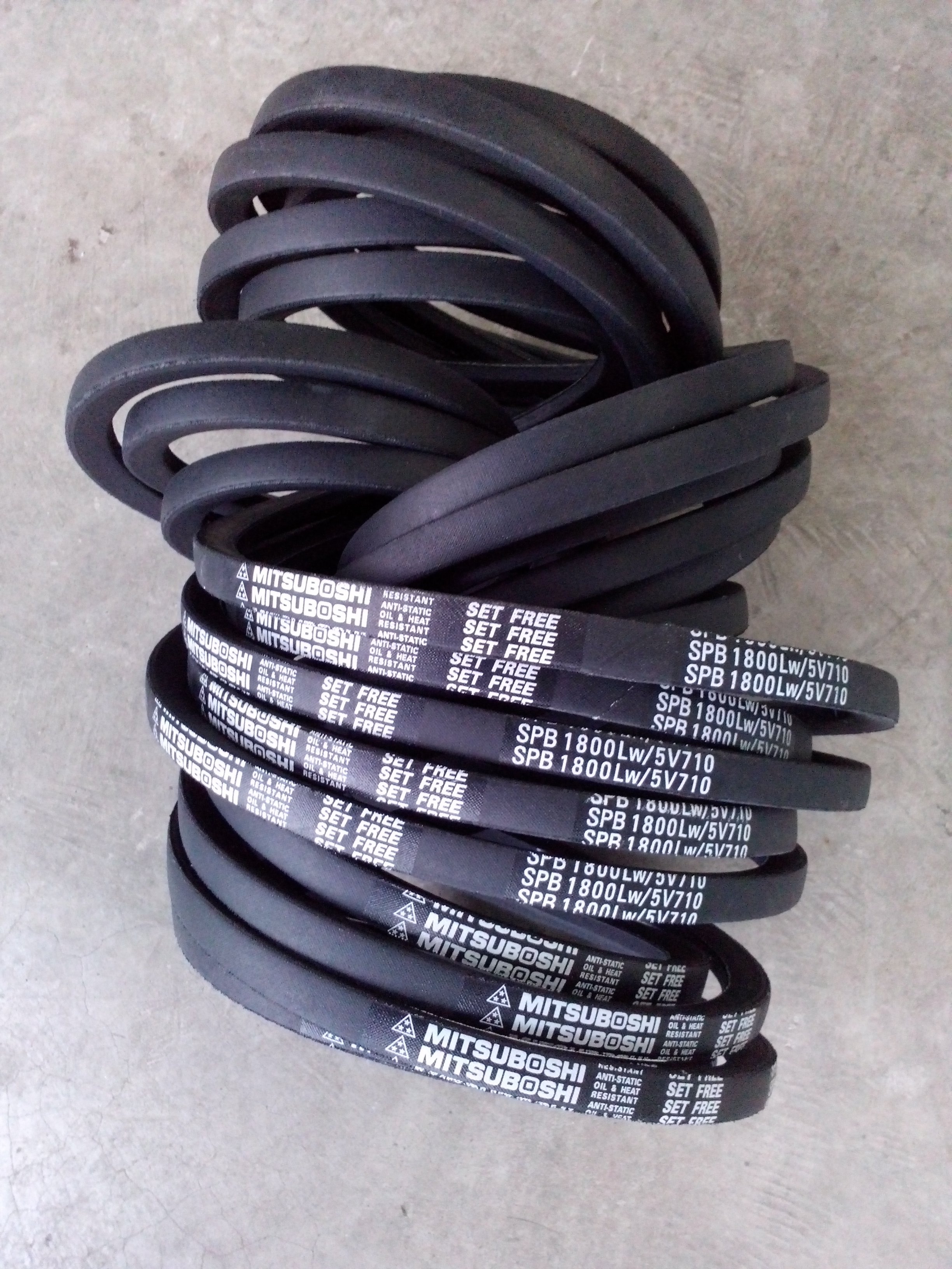spb2000lwspb1800lw5v710spb2030lw之星三角风机皮带传动带