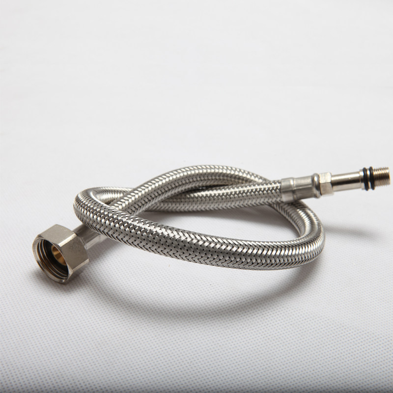 潜水艇水龙头进水软管4分冷热洗手盆软水水管加长进水软管