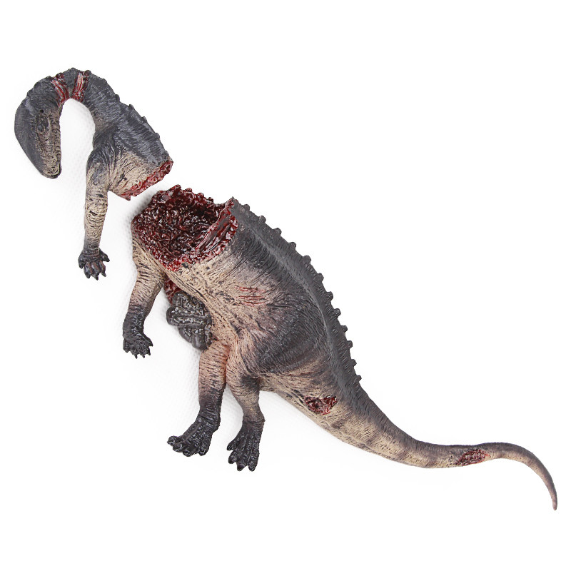 仿真恐龙模型侏罗纪世界实心健龙腱龙敏捷龙尸体教学道具礼物玩具