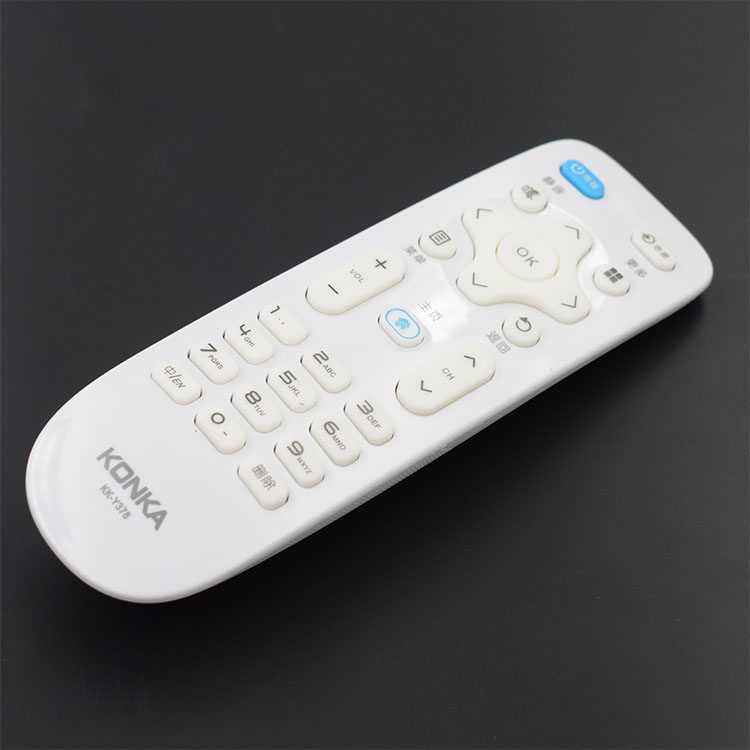 电视机原版康佳遥控器白色yk378适用55寸k35a液晶遥控设备