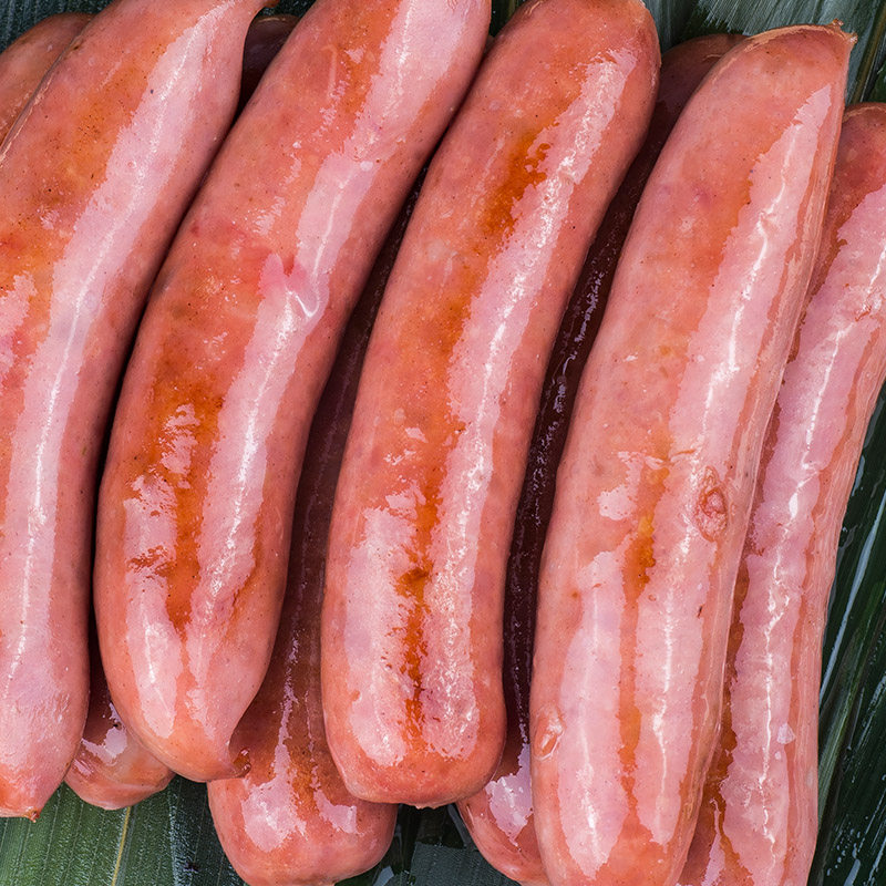 牧爵惠民j28根烤香肠原味1kg正宗肉肠台湾风味热狗肠烧烤肠家商用