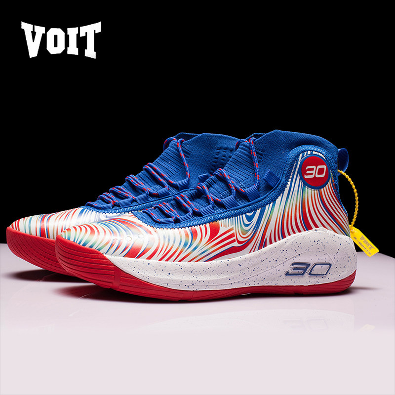 沃特篮球鞋男后卫球鞋实战鸳鸯耐磨防滑高帮战靴运动鞋2020秋新款