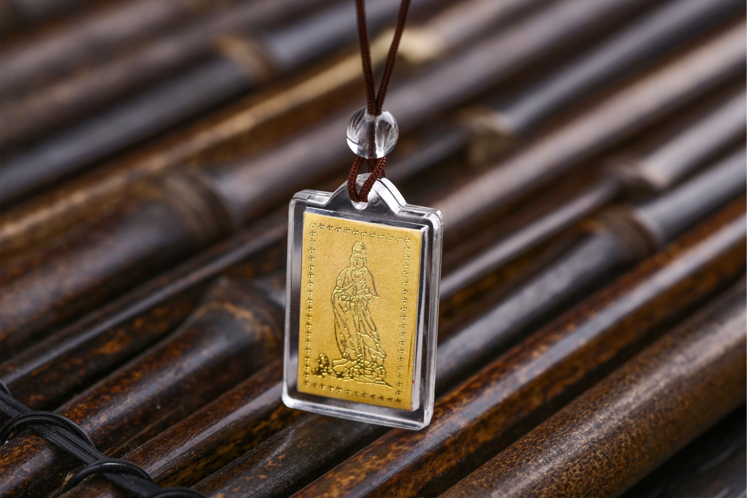 感恩结缘佛教用品批发楞严咒吊坠保平安护身符结缘礼品