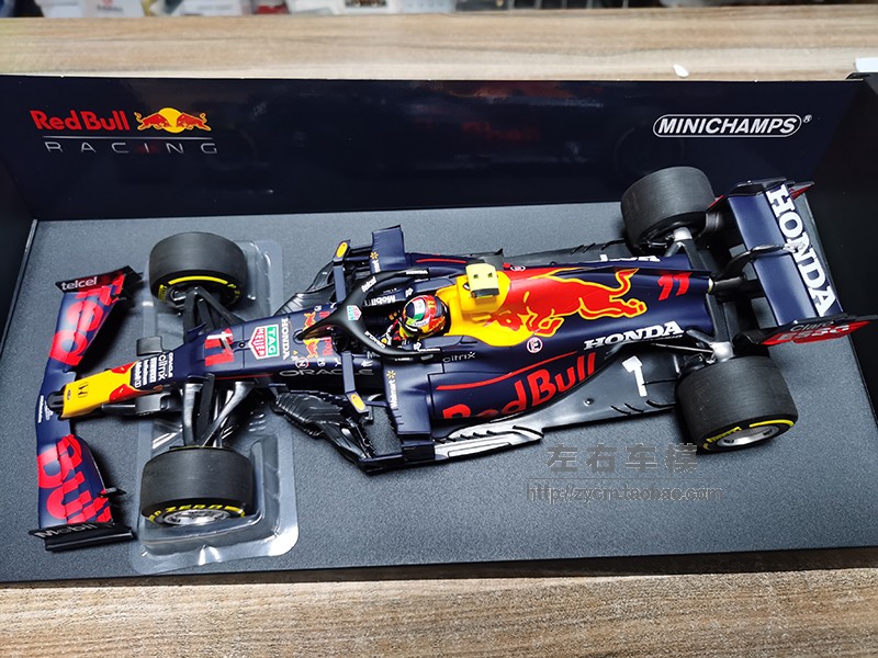 f1一级方程式赛车模型迷你切118维斯塔潘max红牛2021本田rb16b