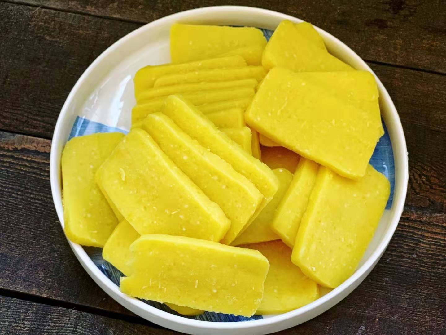 米果江西特产传统手工黄元年糕条棍客家黄糍粑年糕