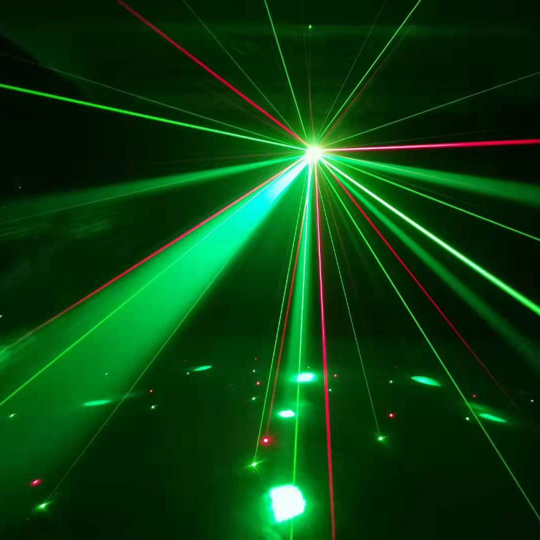 家用七彩灯ktv闪光灯酒吧蹦迪动感单车房舞台灯旋转灯爆闪激光灯