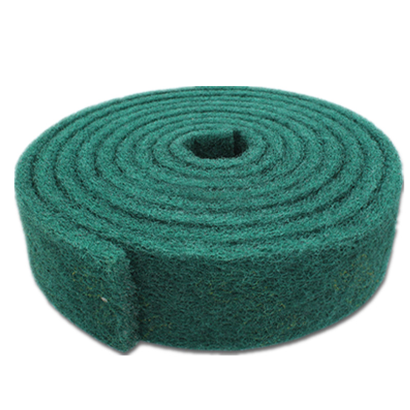 加厚工业百洁布卷不锈钢拉丝金刚砂除锈去污厨房百洁布