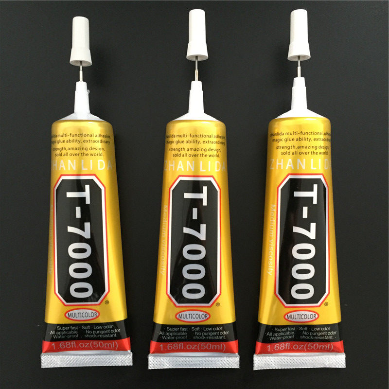 t7000黑胶软性手机维修手机边框液晶屏贴合粘框裂缝胶水