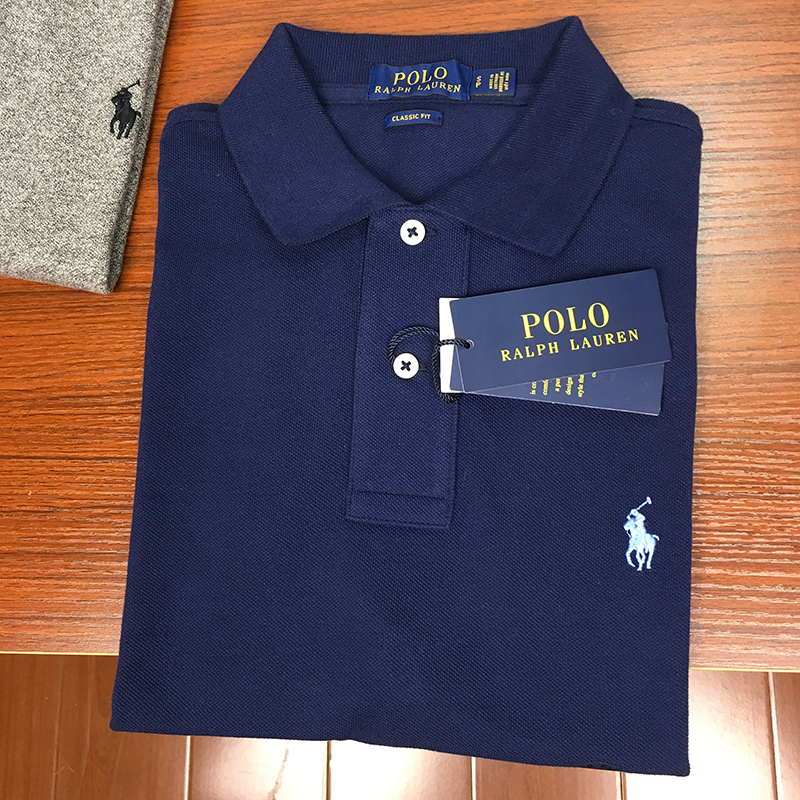 美国Ralph Lauren 拉夫劳伦男夏polo衫纯棉小马翻领短袖T恤修身