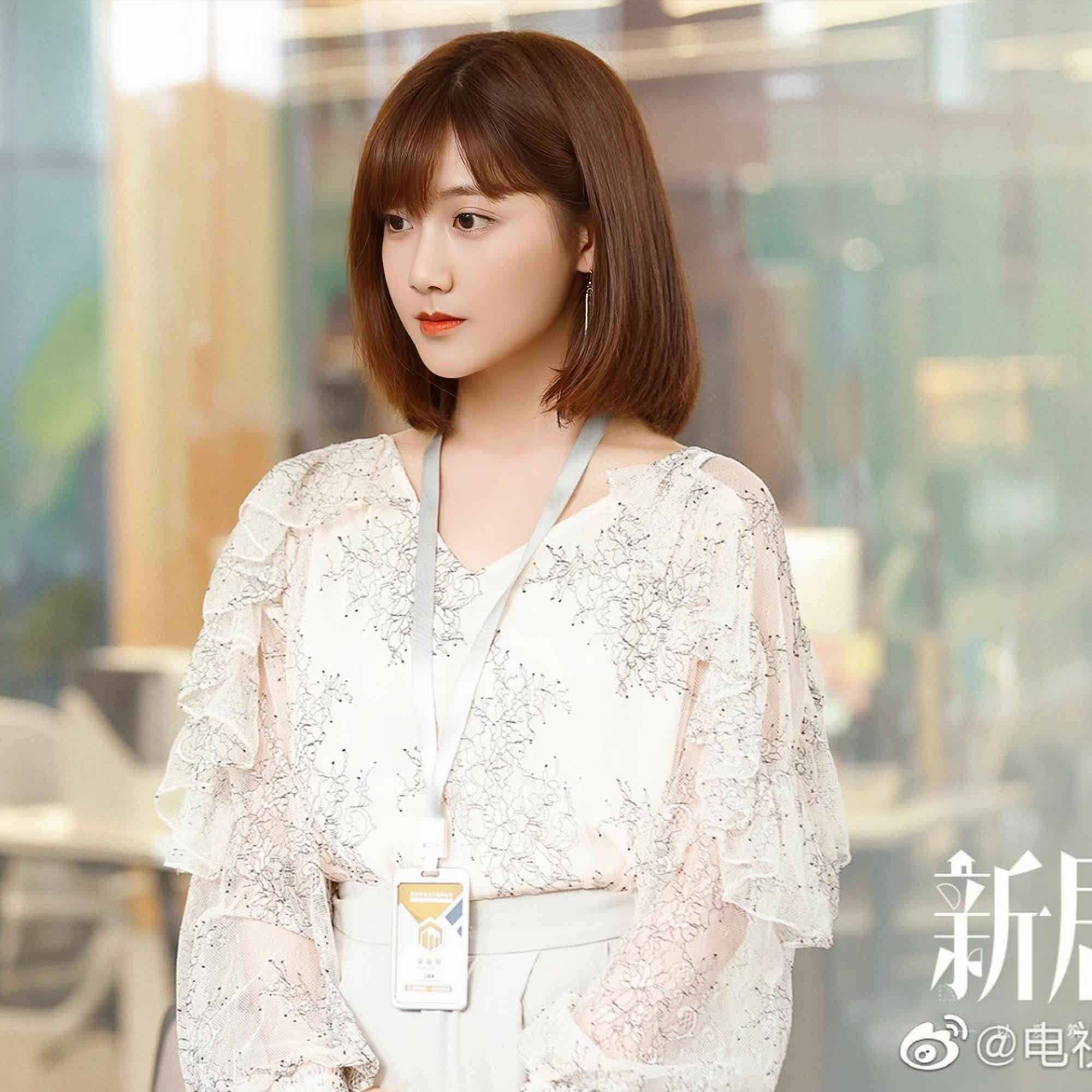 原版新居之约李艺彤宋晓丽同款衬衫上衣蕾丝雪纺衬衫