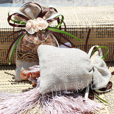 纯天然茉莉花香包香袋香袋香囊汽车抽屉卧室衣柜摆放挂件除臭香包