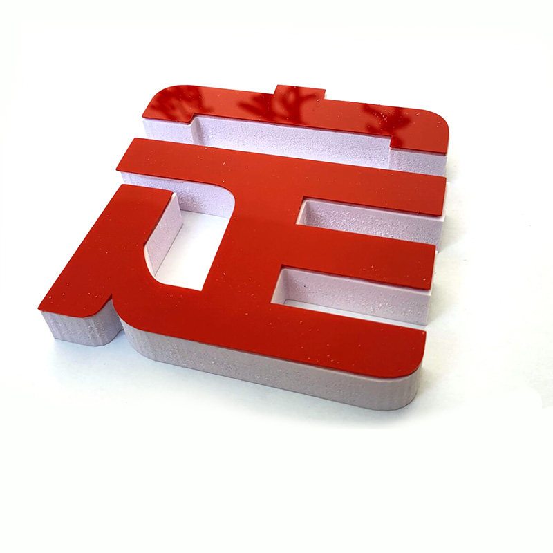 雪弗pvc立体定制3d亚克力广告背景logo户外墙贴