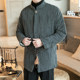 Men's Chinese style cotton-padded coat retro style loose Chinese padded jacket middle-aged and elderly padded jacket autumn and winter Men's Chinese style cotton-padded coat retro style loose Chinese padded jacket middle-aged and elderly padded jacket autumn and winter