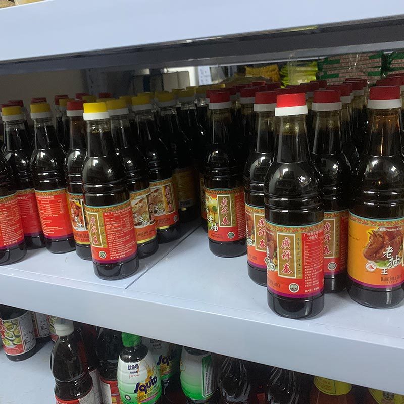 新加坡进口祥泰牌陈年老抽王酱油640ml炒菜上色酱油