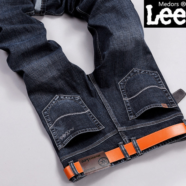 Spring and Autumn New Men's Jeans Men's Straight Slim All-match Black Stretch Loose Casual Cow Pants Men's Spring and Autumn New Men's Jeans Men's Straight Slim All-match Black Stretch Loose Casual Cow Pants Men's